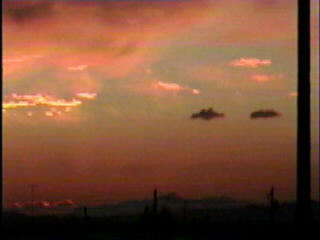 Sunset over Agua Prieta