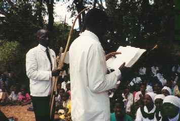 Warriors Kit being presented at Engalaweni